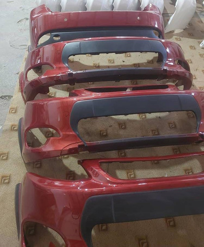 سپر جلو کوییک قرمز آلبالویی سایپا