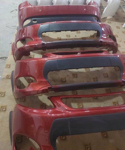 سپر عقب کوییک قرمز آلبالویی سایپا